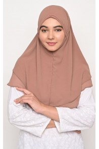 Bergo Alena Hijab Instant Rosybrown